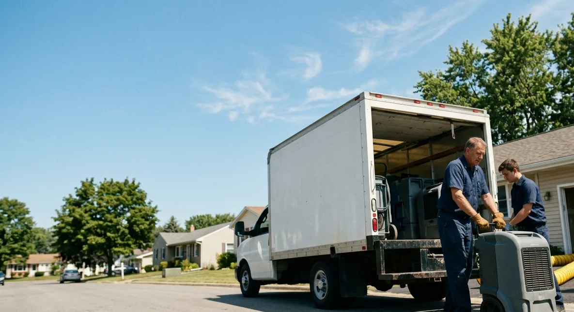 Water Damage Cleanup in Burlington, IA near me